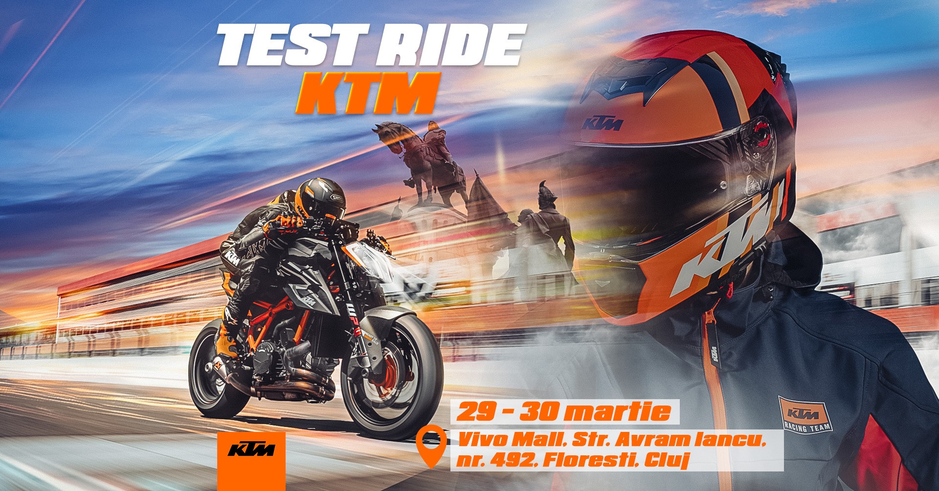 Ride test KTM la Cluj 2024